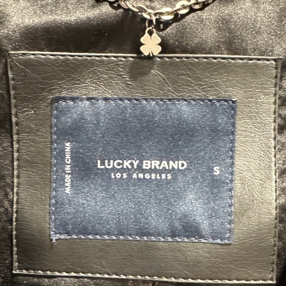 Lucky Brand Black Teddy Sherpa Hooded Coat - Picture 2 of 7